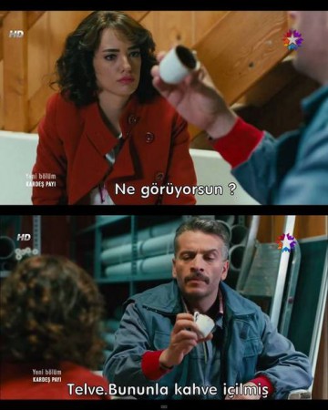 Bununla kahve içilmiş xD